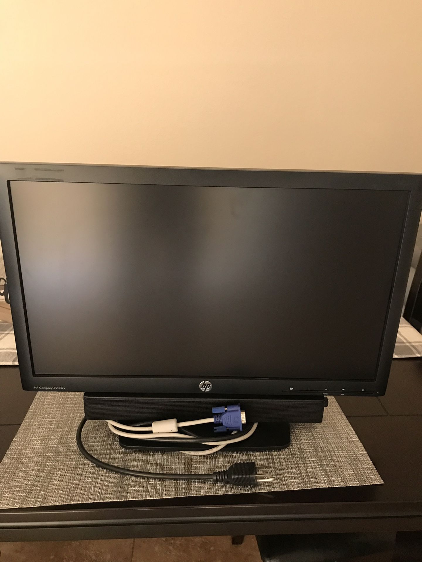 Computer monitor Hp Compaq LE 2002x 20 inch