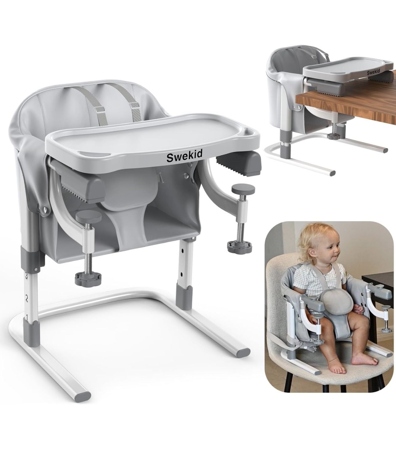 Swekid 3-in-1 Portable High Chair
