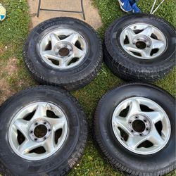 4 Truck tires + Rims    Negotiable