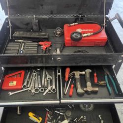 Tool Box With Tools 