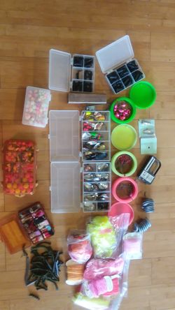 River fishing tackle