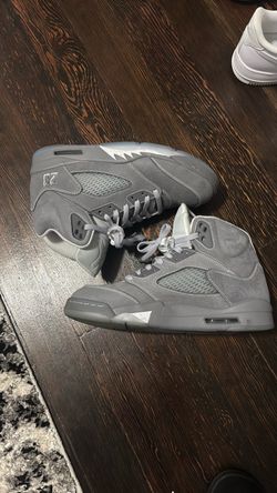 Jordan 5 wolf Grey