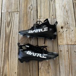 Battle Football Cleats Black