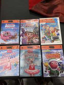 CHILDREN’S 6LOT DVD MOVIES
