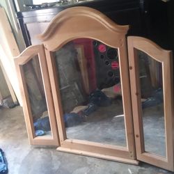 Folding Mirror 45 W. 40 H.