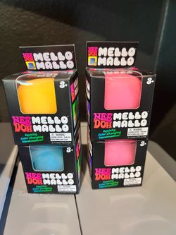Needoh  , Color Change , Mello Mallo , Cool Cats