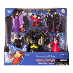 Sorcerer Mickey Vs. Disney Villains Collectible Figures Disney Parks 