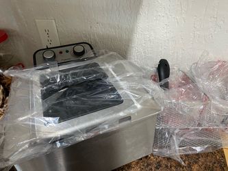 Deep fryer 3 baskets