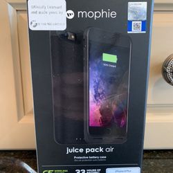 Mophie - MSU iPhone 7 & 8 Plus Wireless Charging External Battery Casee