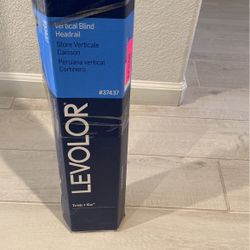 Levor Vertical Blind Head rail Only