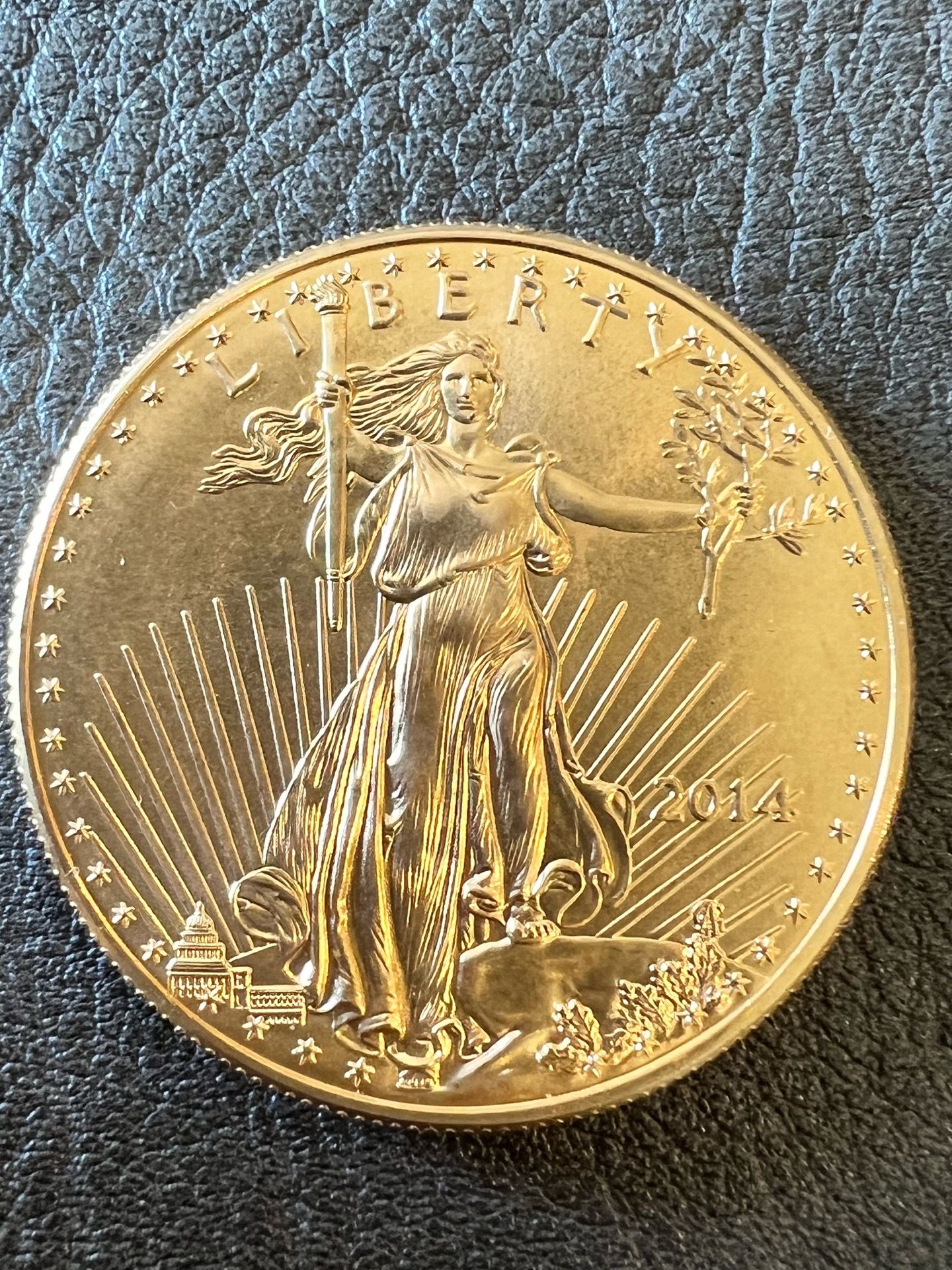 1 oz American Gold Eagle $50 Coin 2014