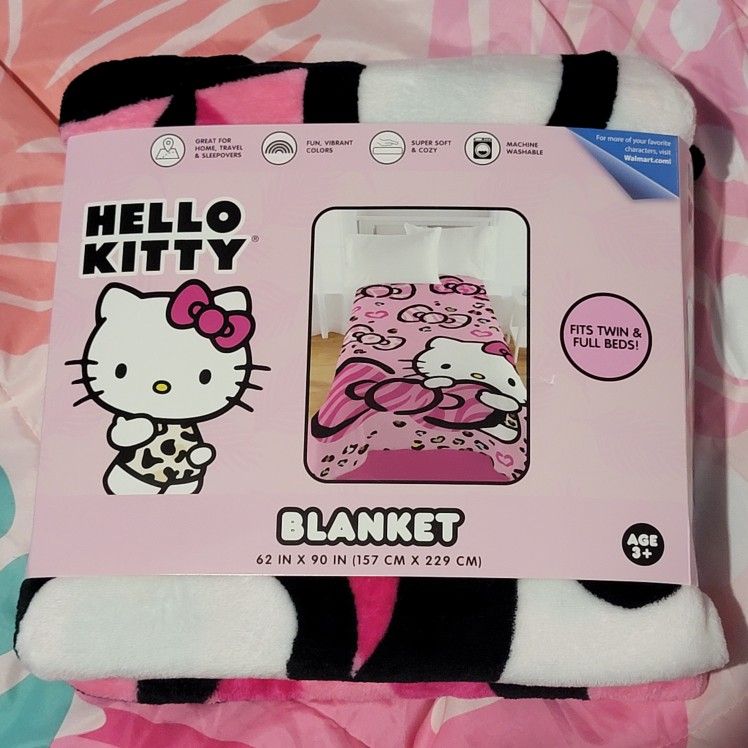 Hello Kitty Fleece Blanket
