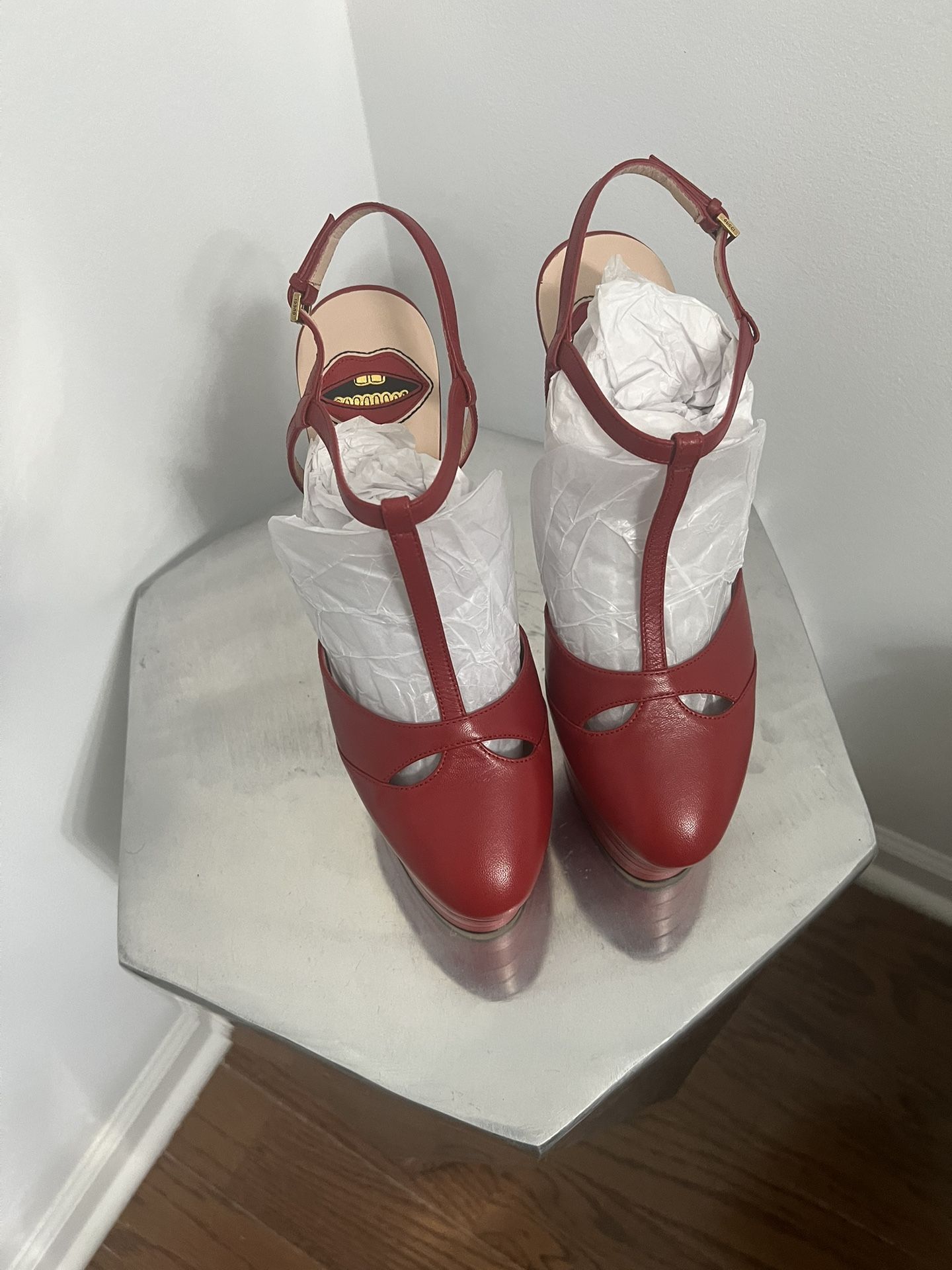 Gucci Angel Platform Shoes
