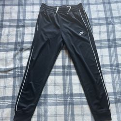 Nike Sportswear Club Polyknit Black & White Jogger Sweatpants