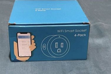 Wi-Fi Smart Plug Socket 4 Pack