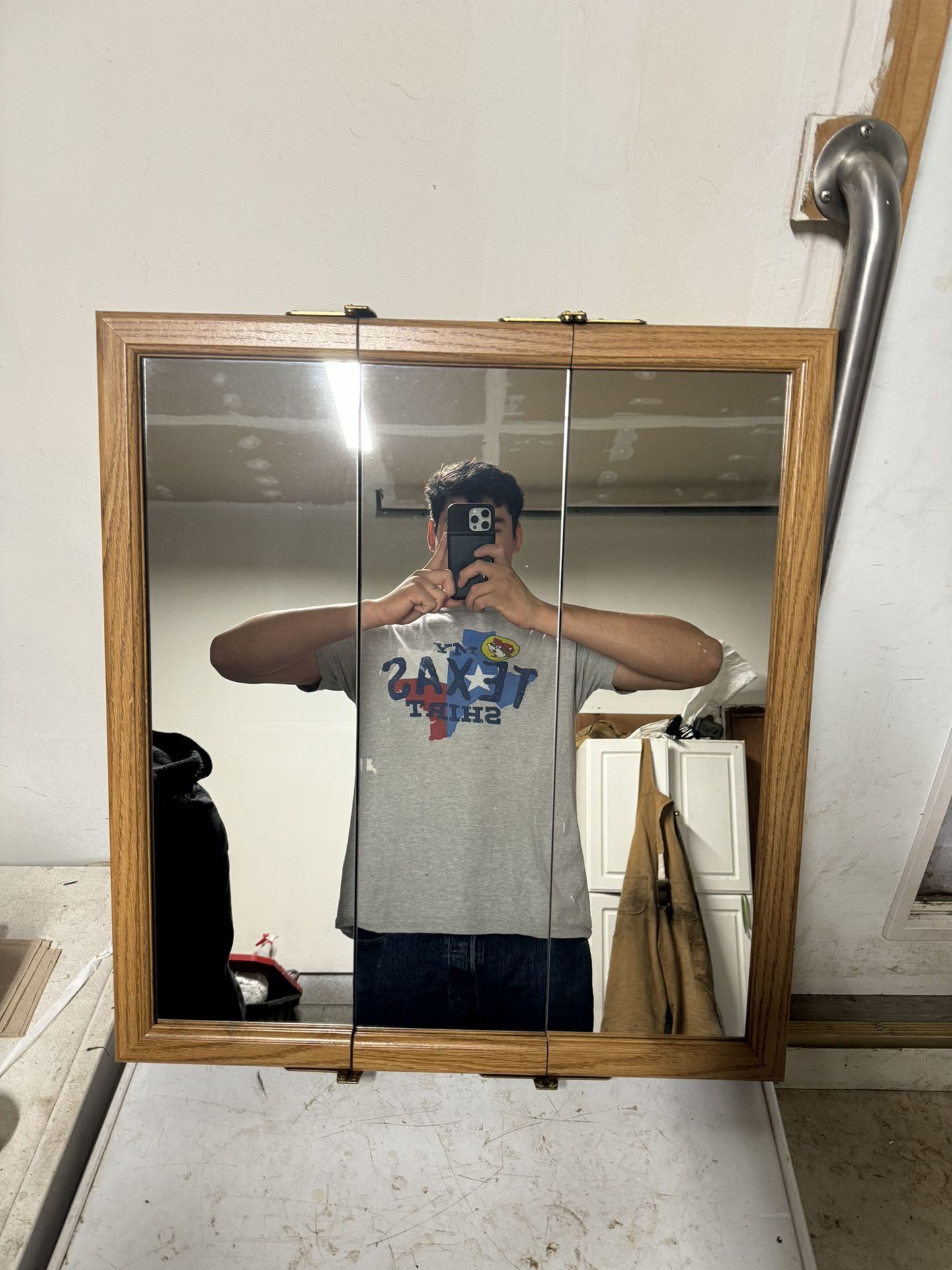 Restroom Cabinet Mirror