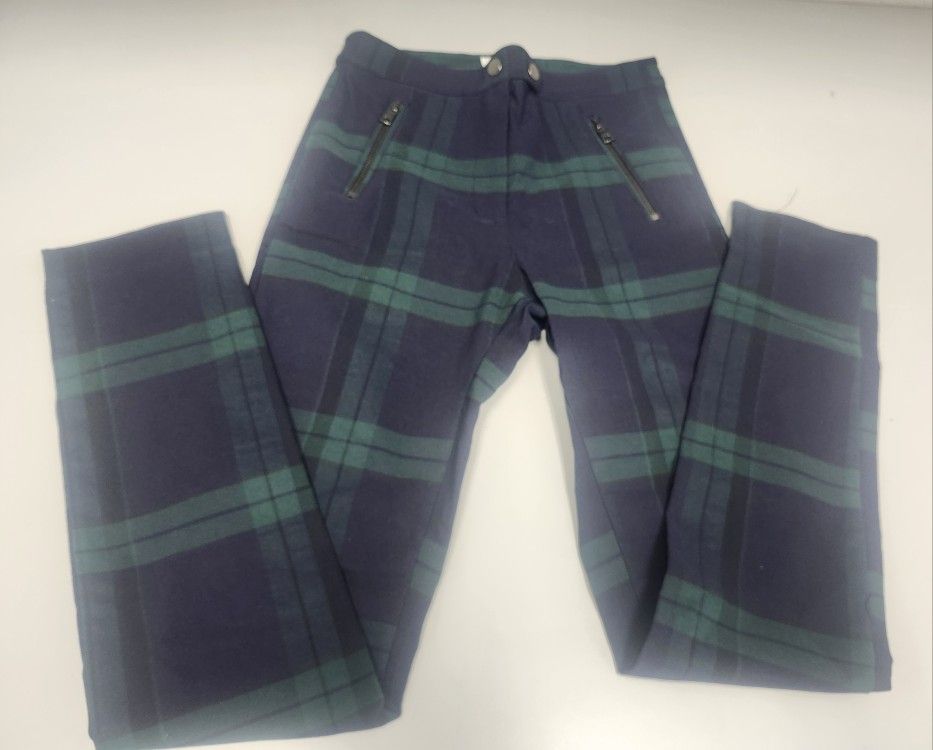 Women's H&M Plaid Skinny Pants Size 4