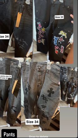 Designer pants