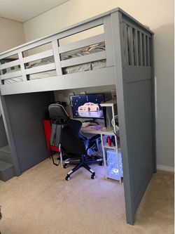 Pottery barn loft bed