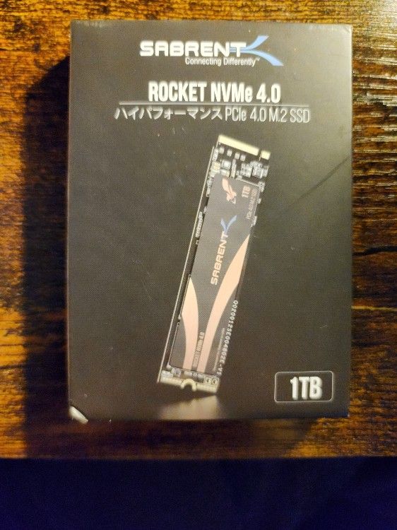 SABRENT 1tb Rocket Nvme PCIe 4.0 M.2