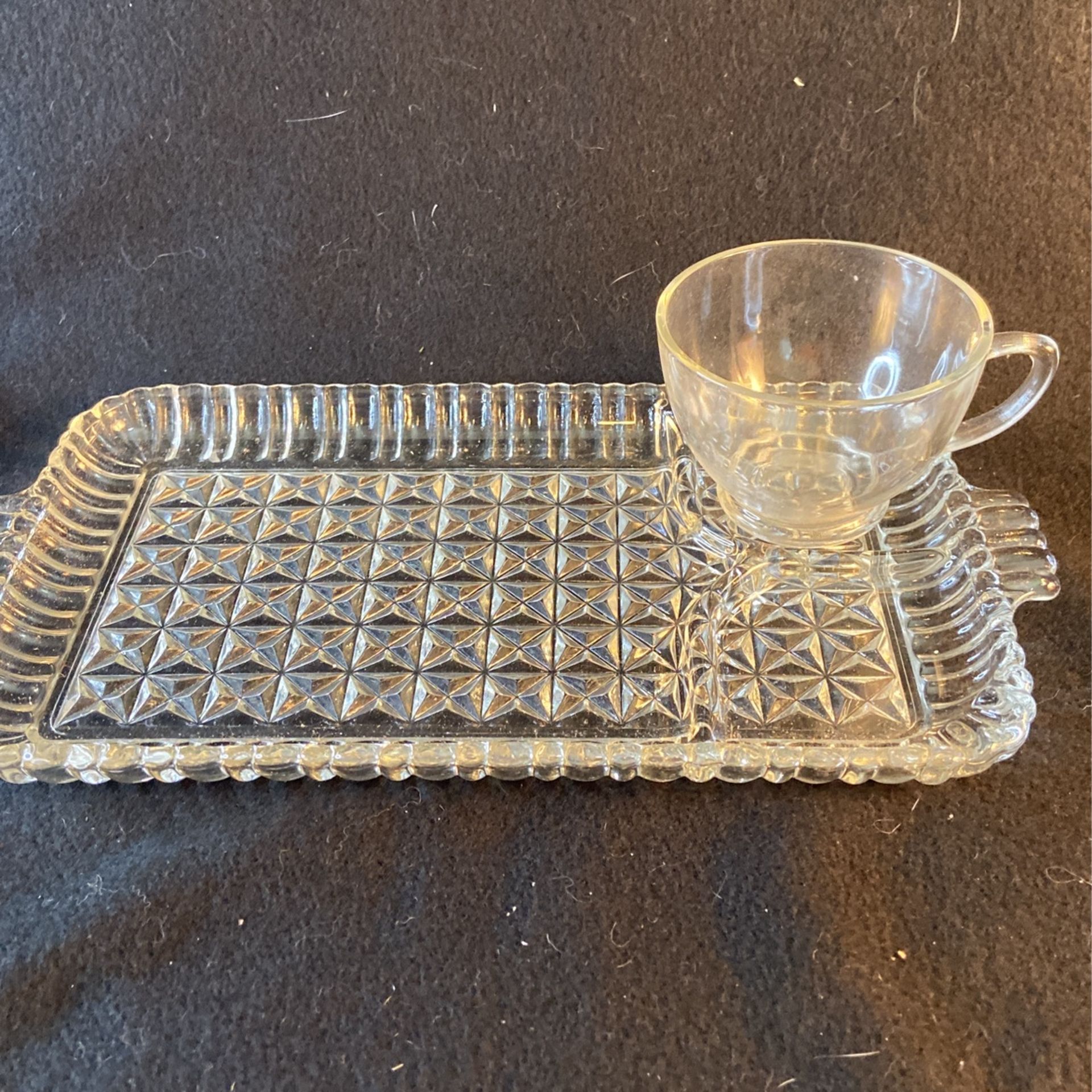 8 Pc Anchor Hocking Serva Snack Set