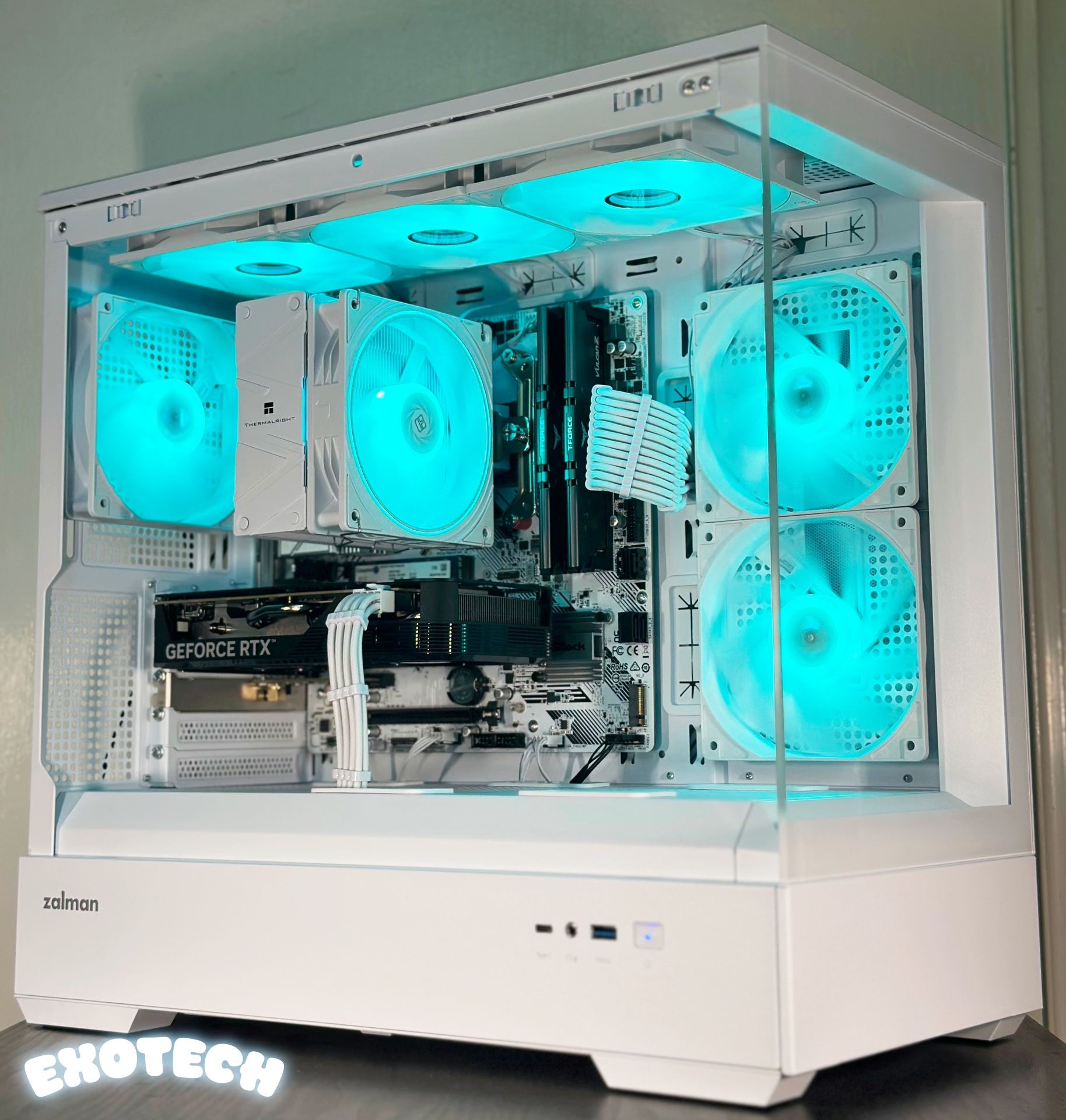 ⚡️Pro Gaming PC | 4060 | 5 3600 | 32GB Ram | RGB | Custom & New