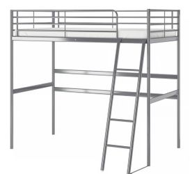 FREE - 2 twin loft bed frames