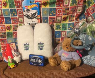 Seattle Seahawks stuffed Bear set