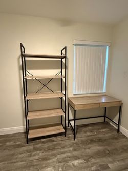 Bookcase & Desk