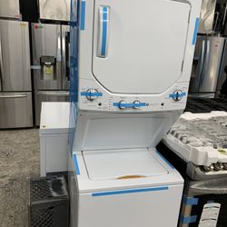 GE 24” Washer And Dryer Stackable New Open Box