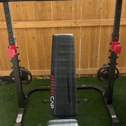 Squat Rack And bench