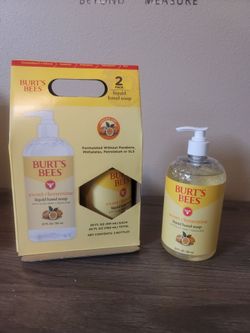 Burt's Bees Sweet Clementine Liquid Hand Soap 2-Pack