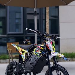 Electric Dirt Bike For Kids And Adults Street Legal 40Mph 