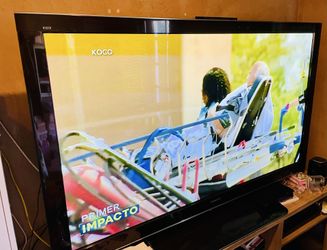 62 in Panasonic Viera Plasma TV . Beautiful display and clean.