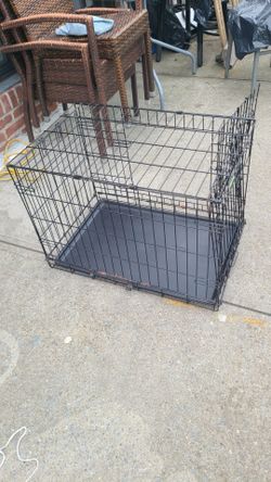 Wire Dog Crate with Tray