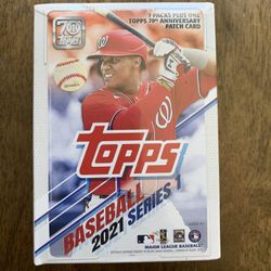 2021 Topps MLB Baseball Series 1 Blaster Box Trading Cards 