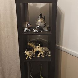 Corner Shelf With All Decorate Included 
