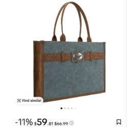 Brown wrangler purse