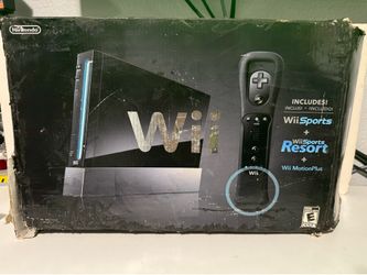 Nintendo Wii system with wii sports games