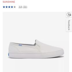Keds Leather Slip On (Double Decker)