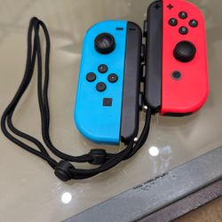 Nintendo Joy-Con Neon Red Neon Blue