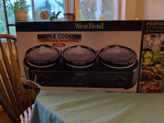 3-1.5 qt crock pots for parties