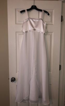 David’s Bridal flower girl dress Size 12