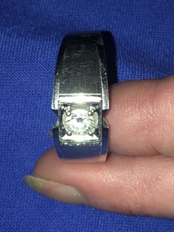 1 Carat Platinum Men’s Diamond Wedding Band