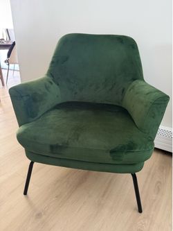 Velvet Arm Chair
