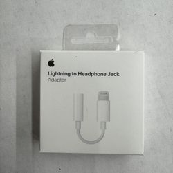 Lightning To Headphone Jack 