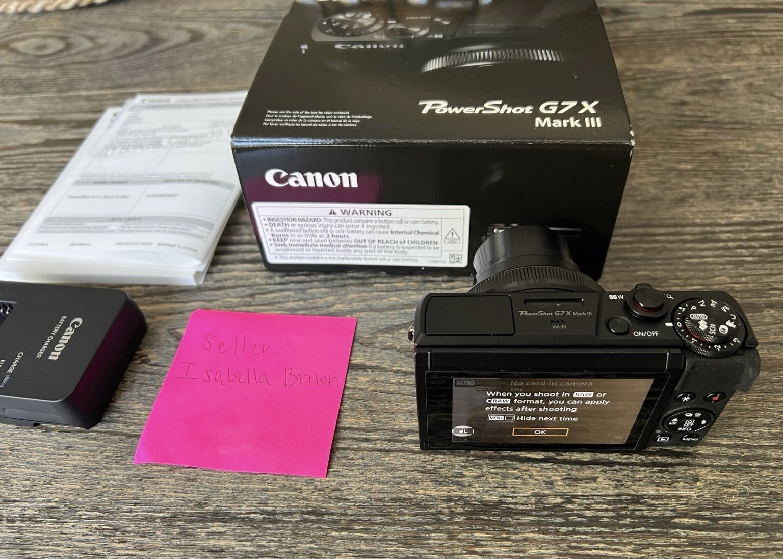 Canong7x Mark III