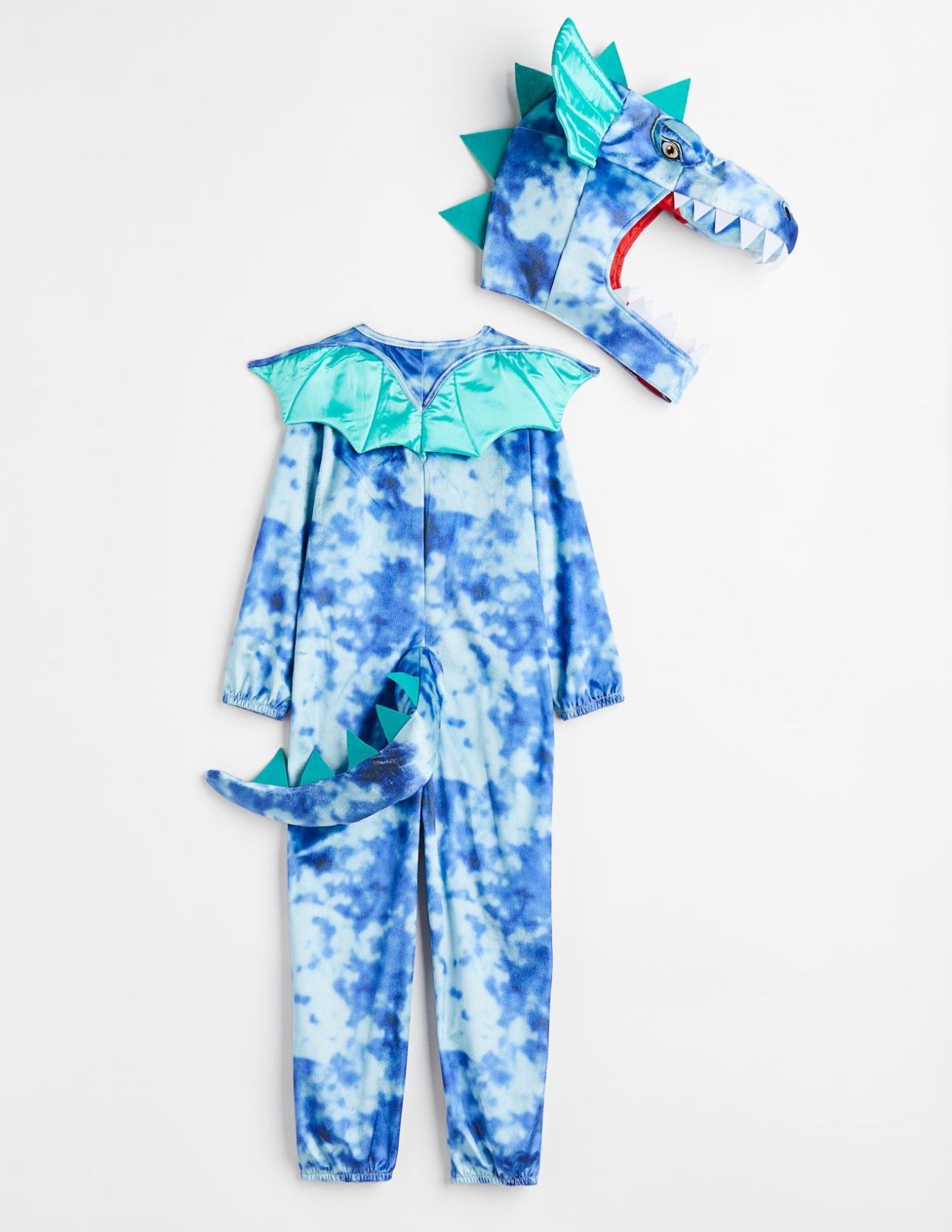 H&M Blue Dragon Kids 8-10 years old Halloween Costume