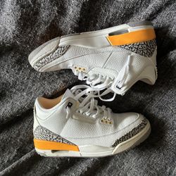 orange jordan 3s