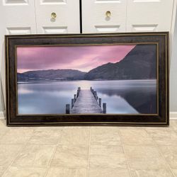 beautiful 55 by 31 inch wall art. (MUST SELL TODAY)